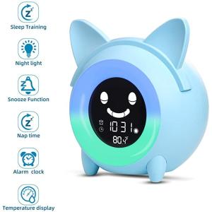 Kingda 14.5*8.6*13CM Light Up Alarm Clock 4 level adjustable