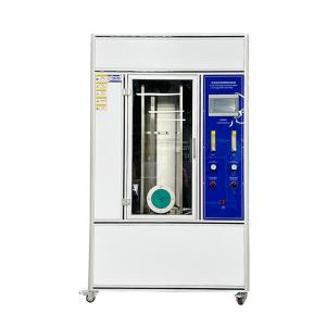 Single Wire Vertical Burning Tester Machine With Standard IEC60332 Blue Flame
