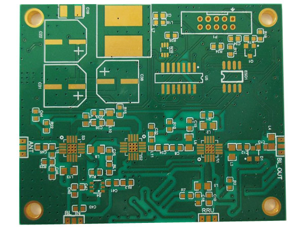 Multilayer FR4 PCB Finished Green Solder Mask Apply To Consumer Electronics