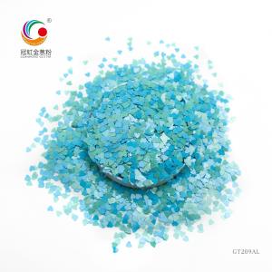 Heart Shaped Solvent Resistance Confetti Chunky Face Glitter Mixed In Bulk