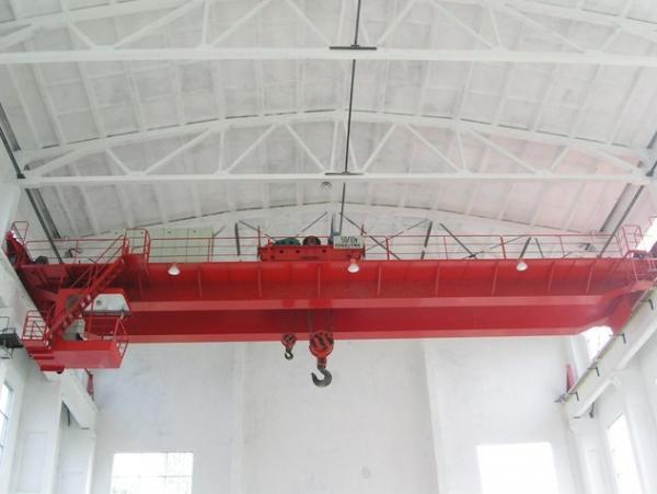 Quality 250 Ton Double Girder Overhead Crane Rail Electric Hoist For Workshop Optional Color wholesale