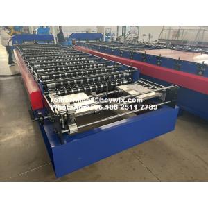 PLC Controlled Mexico Market Corrugated Roll Forming Machine With 5.5KW Power