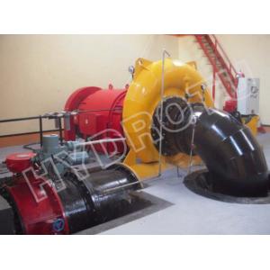 500KW Hydropower project Francis Hydro Turbine , Horizontal Francis Water