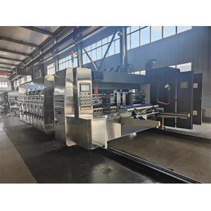 Full Automatic 4 Colour Flexo Printing Slotting Die Cutting Machine with 380V