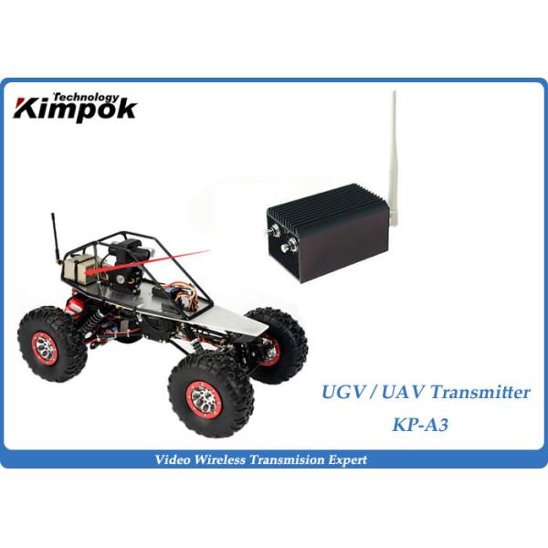 Quality UGV / UAV Long Range Video Transmitter 3 Watt AV Wireless Transmitter with 1200mhz wholesale