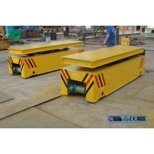 steel box beam structure hydraulic lifting table rail transport trolley