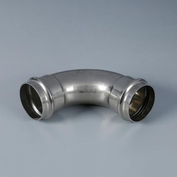 Quality SS304 SS304 SS316 Grooved Pipe Fittings DN50 For Fire Piping System wholesale