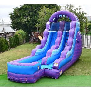 Commercial Inflatable Sea Adventure Slide With Swimming Pool Inflatable Water