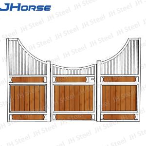 Galvanized Powder Coating Horse Stable Stall Panel All Colors ISO9001 Passed