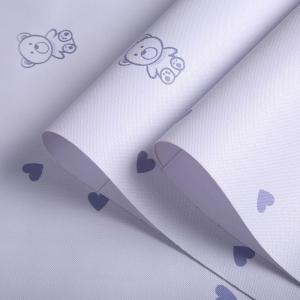 Cheap 0.14mm-0.26mm Thickness Floral Printed PVC Self Adhesive Sticker for Wall Coating Sample Policy A4 Paper Size Sample for sale