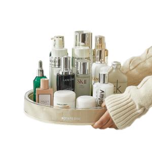 Two Size Large Capacity Multifunctional Rotating Storage Tray For Pantry