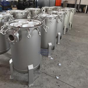 Stainless Steel Multi-Bag Filter Housing Industrial Water Filters for Food