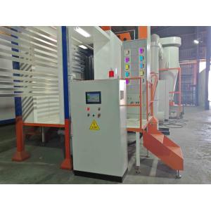 Cheap Irag Full-automatic Horizontal Frequency With Full-automatic Spraying Gun Surface Treatment Equipment For Power Supply In Horizontal Powder Coating for sale