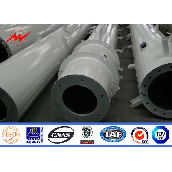 Quality 110kv Transmission Tower Telecommunication Antenna Steel Mono Pole Tower For Cell Phone Signal wholesale