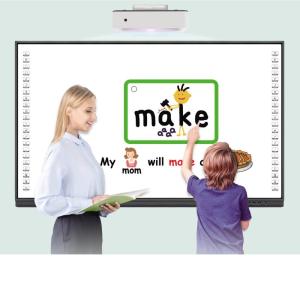 Android 12 Iboard Interactive Whiteboard With 10/20 Points Multi-Touch Function