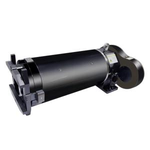 China Lingman Laser Rear Chuck 240T Four Jaws Latest Design Smart Laser Pipe Cutting Pneumatic Chuck on sale