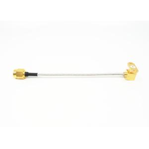 50ohm SMA Male RF Cable Assemblies Au Plated Custom RF Cable Assembly