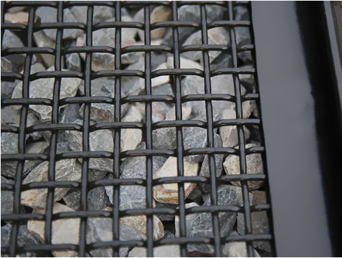 Mam Ba 65Mn tensile wire Crimp Screen mesh For Equipment stone crusher mining