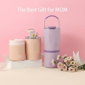 13.5 Ounces 2 In 1 Double Section Mugs Insulated Tumblers With 2 Lids For