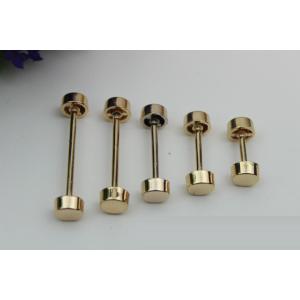 DIY bag accessories all kinds of size gunmetal color metal light gold dumbbell