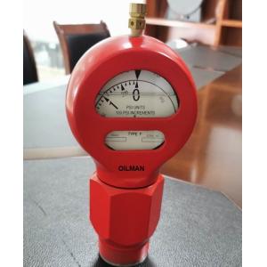 Type D Model 7 Mud Pump Pressure Gauge 2"LPT Fig.1502 Male Connection 0-6000 psi
