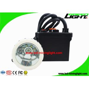 Portable11.Ah 50000LUX LED Mining Cap Lamp Rechargeable For Hunting