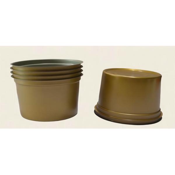 Customized Stackable Tin Cans & Covering Snacks / Spices / Punch Dry Goods &