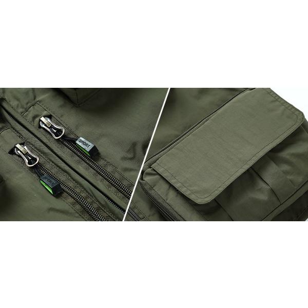 2022 Custom Printed Logo Fishing Hiking Tactical Outdoor Utility Multi Pocket Breathable Work Mesh Men's Vests