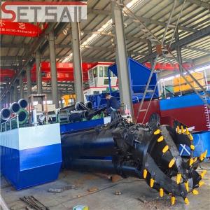 Hydraulic Dredger with Cyclone Type Hydrocyclone River Sand Cutter Suction