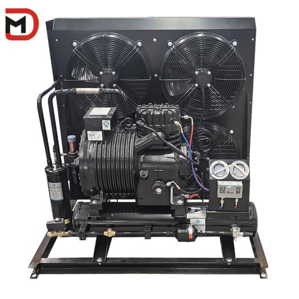 Silent Microprocessor Controller Horizontal Condensing Unit With 60Hz Fan /