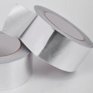 China Air Conditioning Ductwork Aluminum Foil Tape Flame Retardant Rubber Adhesive on sale