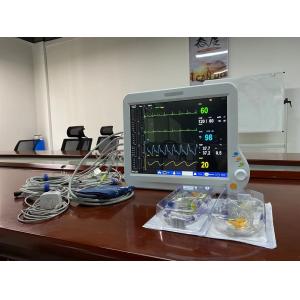 6 Parameters ICU Cardiac Monitor Portable For Monitoring ECG NIBP SPO2