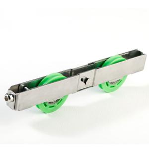 SS201 SS304 Sliding Door Rollers 25mm Radius 8.5mmThickness Wheel Size