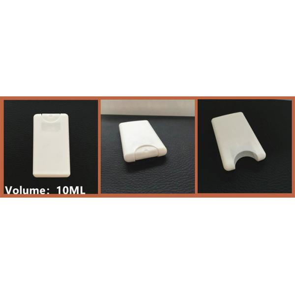 High quality card portable fine sprayer plastic 10ml 20ml credit card perfume bottle