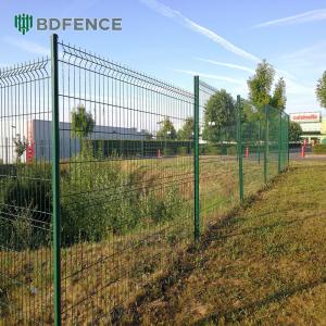 High Quality Powder Coated Garden Welded Wire Mesh 3D Mesh Fence Panel Cheap