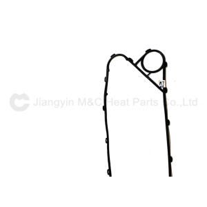 H17 Seal Plate Heat Exchanger Spare Parts Convenient Disassemble Seamless