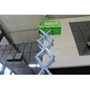 China Hydraulic Scissor Lift 6m capacity 230kg aerial work platform for indoor maintenance on sale