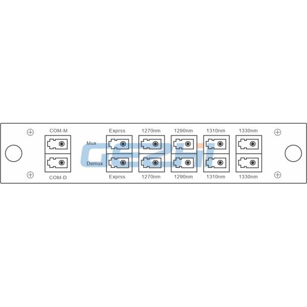 4 Channel CWDM Band Splitter / Combiner