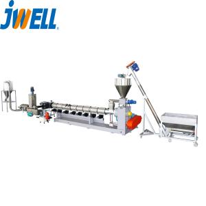 JWELL  PP PE ABS PET Single Screw Water Ring Cutting Pelletizing Machine