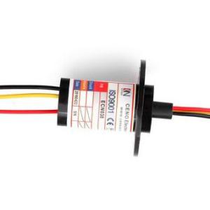22mm 3 Wire Slip Ring , Wind Turbine Slip Ring Less 0.01Ω Electrical Noise