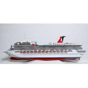 Cheap Conquest Class Carnival Cruise Ship Models Industrial Design , Composite PU Hull Material for sale