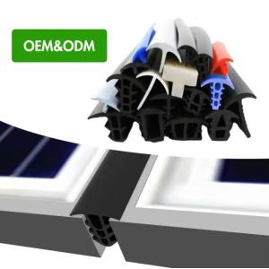 EPDM Rubber T Shape Gasket for Customized Solar Panel Power System Photovoltaic