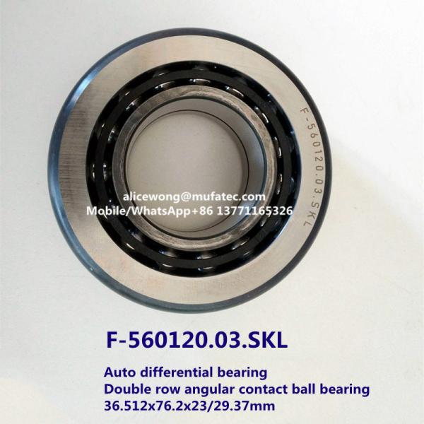 F-560120 F-560120.03.SKL Honda RAV4 transmission differential bearings taper roller bearings 36.512*76.2*23/29.37mm