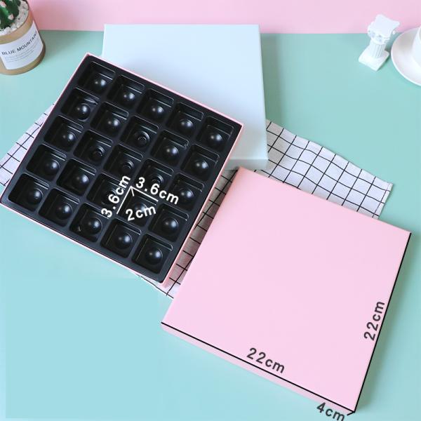 300GSM Chocolate Packaging Boxes With Handle Glossy Lamination