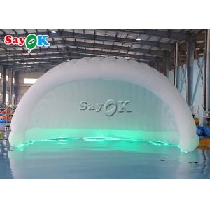 Inflatable Air Tent Portable Semicircle Helmet Shape Inflatable Stage Tent