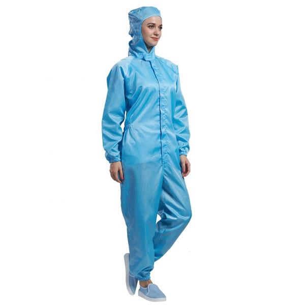Quality Breathable Anti Static Garments Soft Skin-Friendly Clean Room Suit wholesale