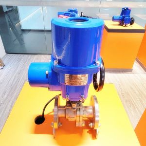 30nm Explosion Proof Electric Actuator with Profibus/Modbus and Manual Override