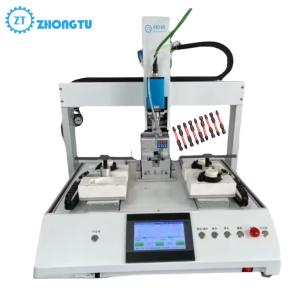 High-Speed Automatic Screw Locking Equipment , Robot Screw Machine Factory