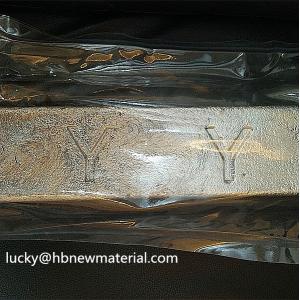ISO Approved Magnesium Yttrium Alloy MgY30 Ingot for Grain Refining Hardening