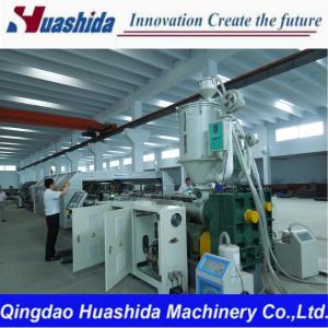 HDPE PP Double Wall Corrugated Pipe Line 1300kg/h Capacity